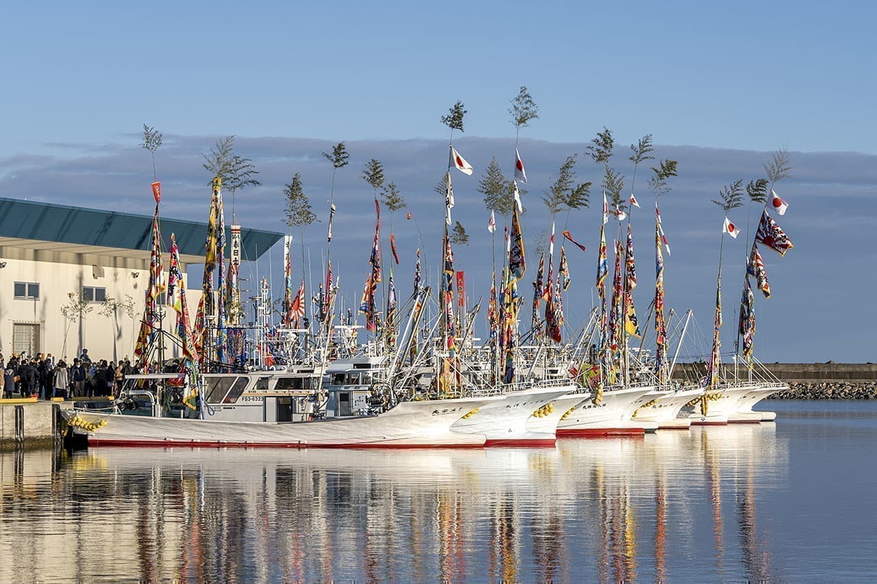 請戸漁港出初式