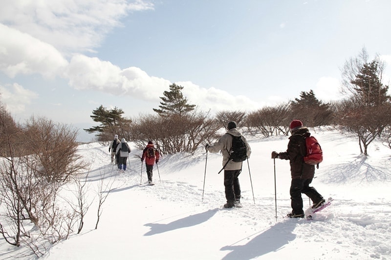スノーシュー(あだたら高原スキー場)